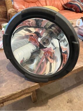 Black Outdoor Spotlight Reflector -